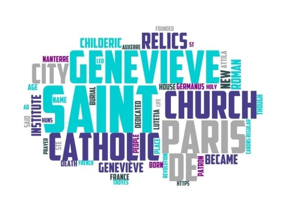 Sainte Genevieve Typography Crafting