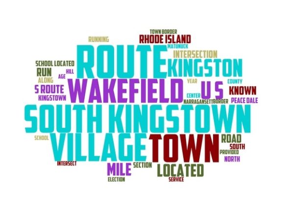 South Kingstown Typography Banner
