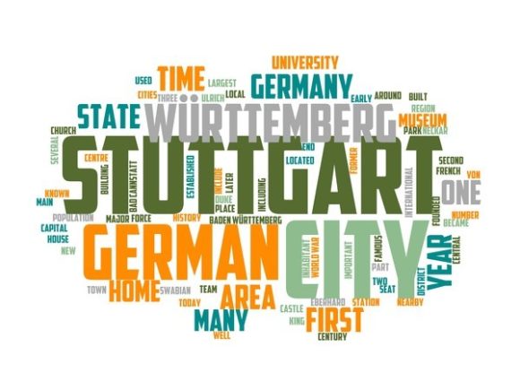 Stuttgart Typography Tumbler