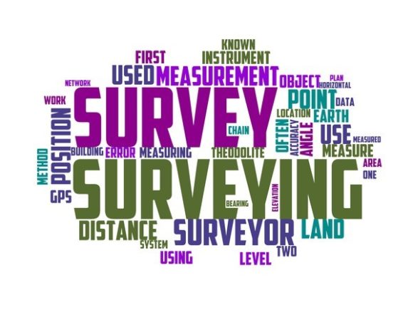 Surveyor Typography Book Cover: A Hand-Drawn Word Cloud for Meaningful, Versatile Design