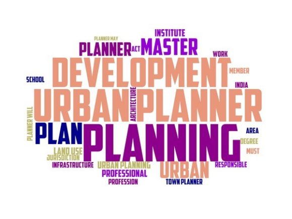 Town Planner Typography Tumbler