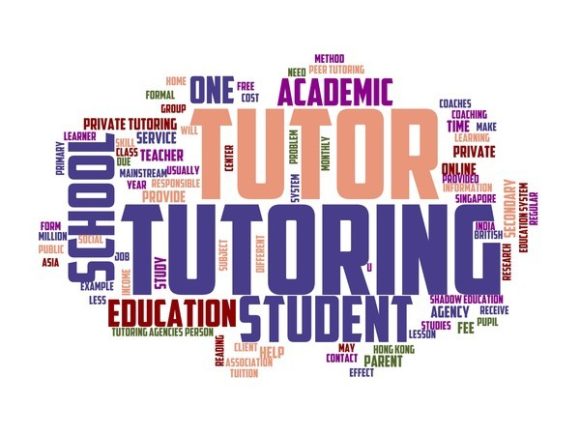 Tutor Typography Sticker