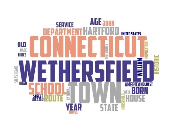 Wethersfield Typography Book Cover